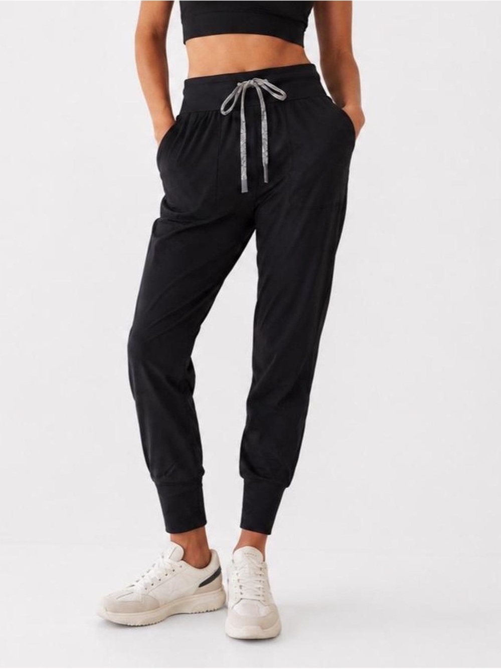 Varley Black Joggers Parkhurst Cuffed Women's Joggers Size XS
